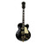 Used Ibanez AF75TDG Semi-Hollow Electric Guitar Black 6-String 41120-S000031303 View 3