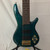 Used Ibanez SR506 Bass Guitar Green 6-String 41128-S000102071 View 1