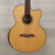 Used Alvarez AEBT70CE Solid Top Baritone Acoustic Guitar Natural 40015-S000320478 View 1