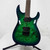 Used Schecter CR-6 Electric Guitar Green 40042-S000250638 View 1