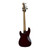 Used Harley Benton PJ 5 Bass Guitar Red 5-String 41117-S000047428 View 5