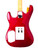 Used Kramer LIMITED EDITION PACER RED SPARKLE Super S Electric Guitar Red 6-String 41124-S000200353 View 8