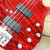 Used Peavey FURY IV J Type Bass Guitar Red 4-String 40105-S000075372 View 4
