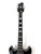 Used Hagstrom ALVAR COMPACT ELECTRIC Double Cut Electric Guitar Black 6-String 41124-S000200467 View 3