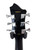 Used Hagstrom ALVAR COMPACT ELECTRIC Double Cut Electric Guitar Black 6-String 41124-S000200467 View 10
