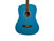 Used Daisy Rock DEBUTANTE Laminate Top Acoustic Guitar Blue 41120-S000031698 View 1