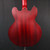 Used Epiphone DOT STUDIO W/ MODS/CASE Semi-Hollow Electric Guitar Red 6-String 40123-S000126258 View 8