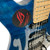 Used LTD MH-103 QM Pointy Electric Guitar Custom Graphics 6-String 40009-S000302092 View 6