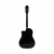 Used Epiphone AJ-220SCE-EB ACOUSTIC GUITAR Acoustic Guitar Black 41126-S000089277 View 5