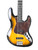 Used Jay Turser JTB-402 JAZZ BASS J Type Bass Guitar Sunburst 4-String 41124-S000200623 View 2
