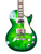 Used Gibson LES PAUL CLASSIC 2017 OCEAN GREEN BURST LP Type Electric Guitar Green 6-String 41124-S000200638 View 2