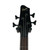 Used Squier MB-4 SKULLS Bass Guitar Black 4-String 41120-S000031771 View 5