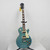 Used Epiphone Les Paul Traditional Pro III Plus NECK REPAIR Electric Guitar Blue 40042-S000252060 View 2