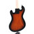 Kala SOLID BODY U-BASS FRETLESS Ukulele Sunburst View 2