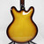 Used New York Pro Semi-Hollow 335 Type Electric Guitar Tobacco Sunburst 40042-S000252293 View 14