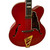 Used D'Angelico DLX EXL-1 Semi-Hollow Electric Guitar Red 6-String 40009-S000302436 View 2