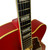 Used D'Angelico DLX EXL-1 Semi-Hollow Electric Guitar Red 6-String 40009-S000302436 View 6