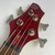 Used Ibanez BTB 400QM Bass Guitar Red 4-String 41103-S000054664 View 6