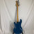 Used NEW YORK PRO P Type Bass Guitar Blue 4-String 41128-S000102867 View 4