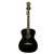 Used Recording King ROS-7-BK Laminate Top Acoustic Guitar Black 40009-S000302584 View 1