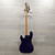 Used Squier Affinity P Bass Guitar Blue 40015-S000322196 View 4