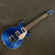 Used Gretsch G5332T Double Cut Electric Guitar Blue 6-String 40111-S000184176 View 2
