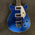 Used Gretsch G5332T Double Cut Electric Guitar Blue 6-String 40111-S000184176 View 1
