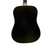 Used Recording King RDS-7-MBK Laminate Top Acoustic Guitar Black 40009-S000302721 View 7