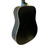 Used Recording King RDS-7-MBK Laminate Top Acoustic Guitar Black 40009-S000302721 View 8