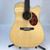 Used Jasmine JD37 ACOUSTIC Solid Top Acoustic Guitar Natural 41110-S000068059 View 1