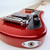 Used Hofner Shorty Red Travel Size Humbucker Guitar 41121-S000049929 View 3