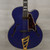 Used D'Angelico DLX EXL-1 Electric Guitar Blue 40015-S000322824 View 1