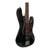Used Fender 2002 MIM Active Jazz Bass Guitar Black 4-String 41117-S000048603 View 4