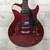 Used Samick Greg Bennett Royale Semi-Hollow Electric Guitar Red 6-String 40051-S000113619 View 1