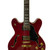 Used Peavey JF-1 W/CASE Semi-Hollow Electric Guitar Red 6-String 40009-S000303036 View 6