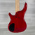 Used Tradition 4-string Bass Guitar - Red 40112-S000176181 View 10