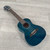 Used Oscar Schmidt OU2FT Concert Ukulele - Blue 40112-S000176324 View 3