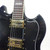 Used Guild Polara Kim Thayil Signature SG Style Black Electric Guitar 40042-S000253507 View 6