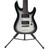 Schecter SGR C-7 Super S Electric Guitar Silver Burst 7-String View 2