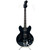 Used Cozart Semi-Hollow Electric Guitar Black 6-String 41119-S000034388 View 2