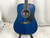 Used Oscar Schmidt OG2TBL-A-U Laminate Top Acoustic Guitar Blue 40012-S000298500 View 1