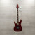Used Schecter Omen Extreme-FR Left Handed Electric Guitar Red 40015-S000323294 View 5