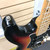 Used Hondo II HD-763 Vintage S Type Electric Guitar Cherry Sunburst 6-String 41125-S000038388 View 5