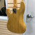 Used Memphis PRECISION BASS COPY Vintage P Type Bass Guitar Natural 4-String 41125-S000038387 View 12