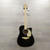 Used Esteban VL-200 Laminate Top Acoustic Guitar Black 40015-S000323444 View 4