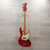 Used Edwards E-JB J Type Bass Guitar Red 40015-S000323553 View 4