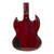 Used Gibson SG Bass Guitar Red 4-String 41117-S000049026 View 4