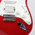 Used Fender 2007 Standard Stratocaster Electric Guitar Red 40042-S000253949 View 13