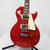 Used Bad Customs BAD-8 Custom Electric LP Style Electric Guitar Red 40042-S000253993 View 1