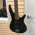 Used Ibanez SR300 Modern Metal Bass Guitar Black 4-String 41125-S000038423 View 1